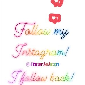 Follow my Instagram!